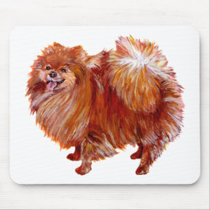 Röd Pomeranian Musmatta