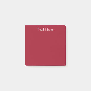 Röd Post-it Block