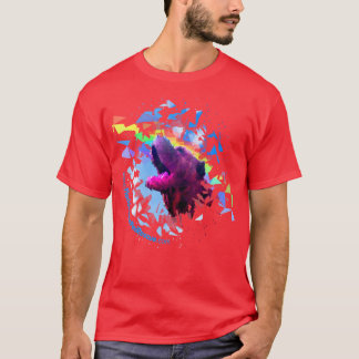 Röd prismaPei T skjorta Shirt