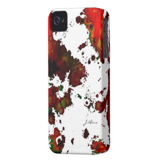 Röd Psy 4GS Case-Mate iPhone 4 Skal