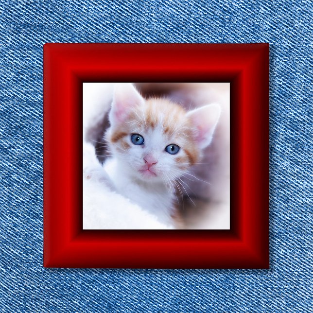 Röd ram knapp (Red Border Button)