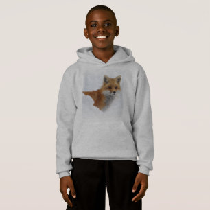 Röd räv i snön t shirt