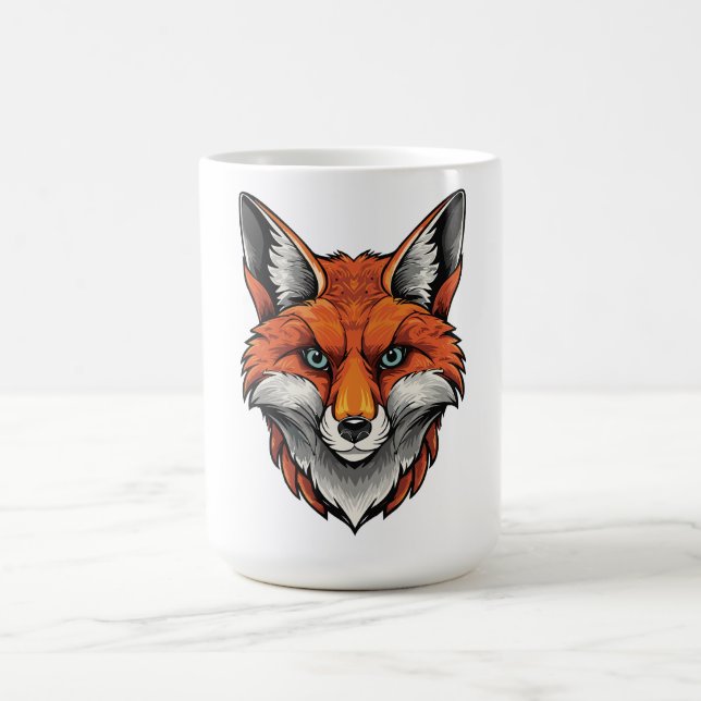 Röd räv kaffemugg (Center)