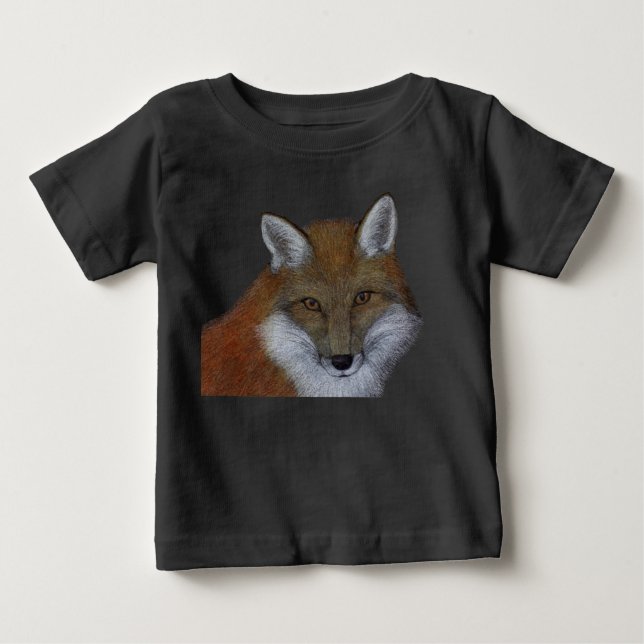 Röd Räv T Shirt (Framsida)