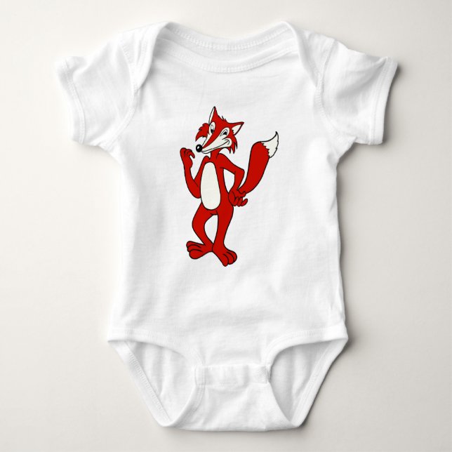 Röd Räv Tee Shirt (Framsida)