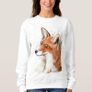 Röd räv tee shirt