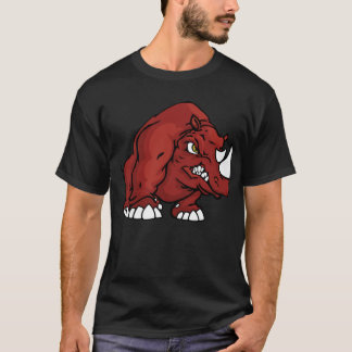 Röd_rhino_notext T Shirt