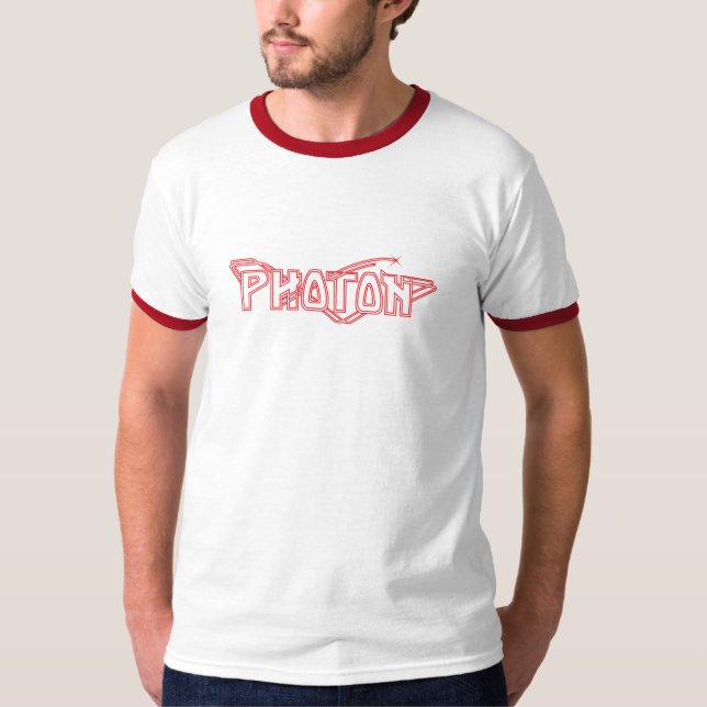 Röd Ringerskjorta för foton Tee Shirt (Framsida)