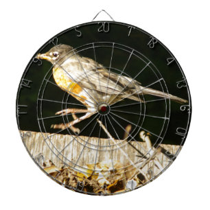 Röd Robin Bobbin Darttavla