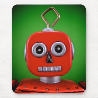 Röd robot Mousepad Musmatta