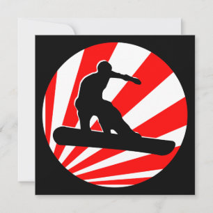 röd rocksnowboarding inbjudningar