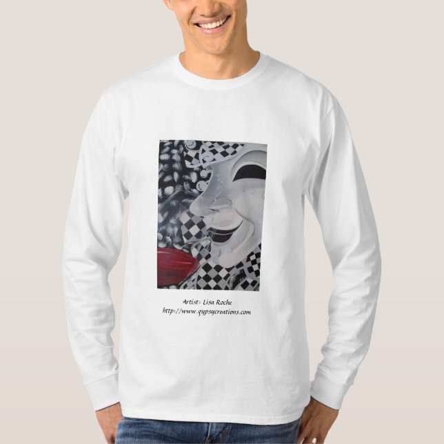 Röd röd näsa t-shirt (Framsida)