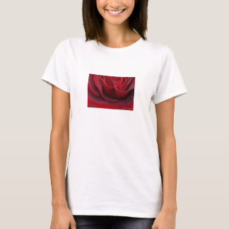 Röd röd ros t-shirt