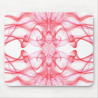 Röd rök Symmetrisk Minimalistisk Abstrakt Musmatta