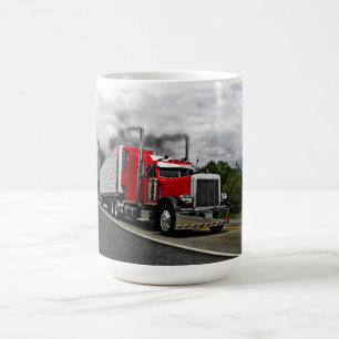 Röd & Rollin Peterbilt mugg