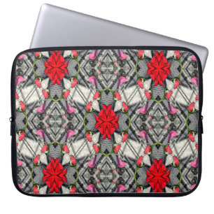 RÖD ROS 4 U. LAPTOP FODRAL