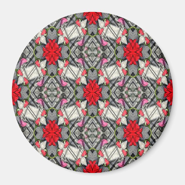 RÖD ROS 4 U MAGNET (Framsidan)