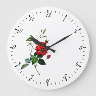 röd ros blomma stor klocka