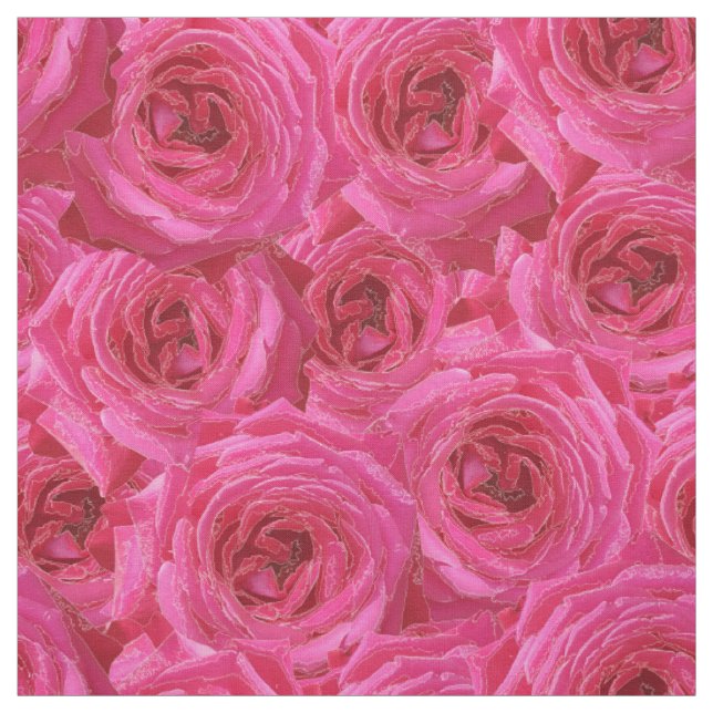 Röd ros, blommor, rött, kärlek tyg (Provkarta)