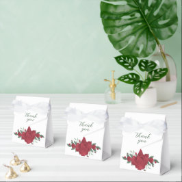 Röd ros Boho Bröllop Presentaskar