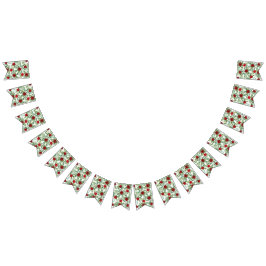 Röd ros Bröllop Elegant Classic Vimplar