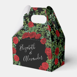 Röd ros Bröllop Presentaskar