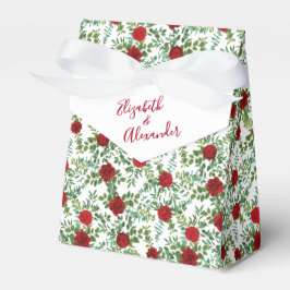 Röd ros Bröllop Presentaskar