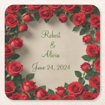 Röd ros Bröllop