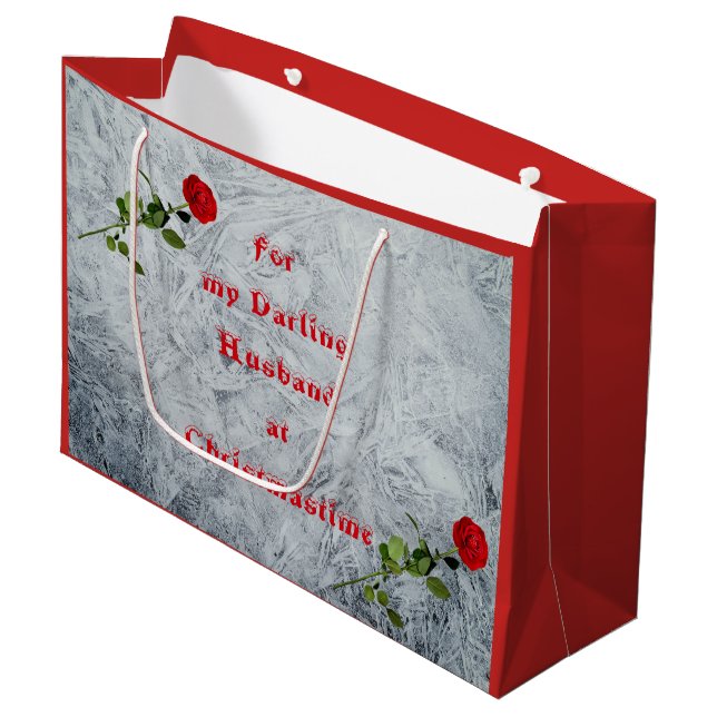 Röd ros Darling Make vid juldesignen (Framsidan Vinklad)