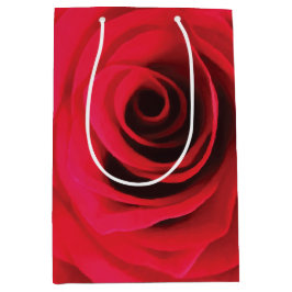Röd ros detalj, abstrakt blomvirvel