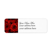 Röd ros-etikett