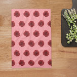 Röd ros Flower Seamless Mönster på kökshanddumet Kökshandduk<br><div class="desc">Sömlös mönster av Röd ros-blomman,  tryckt på kökshandduk. Kökshandduk för blommigt för älskare av blommor eller natur.</div>