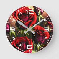 Röd ros Flowers Digital Artwork-58567