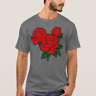Röd ros för manar, Kvinnor och Ungdom T Shirt