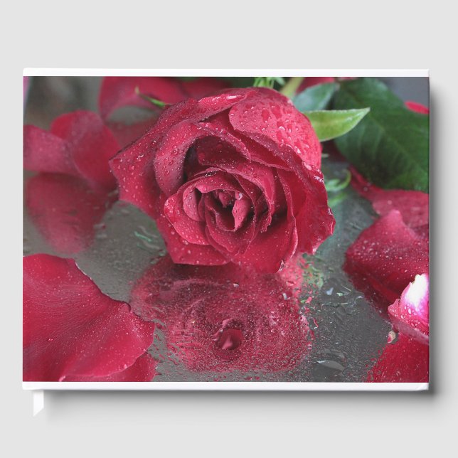 Röd ros gästböcker (Framsida)