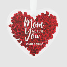 Röd ros Heart Kärlek You Mamma Mors dag