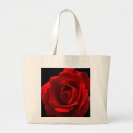 Röd ros jtcn Large Tote Bag Jumbo Tygkasse