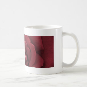 röd ros kaffemugg