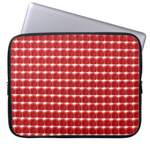 Röd ros laptop fodral
