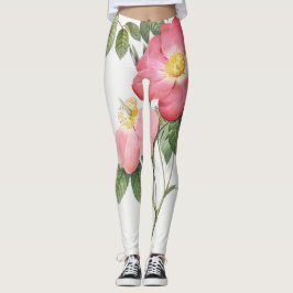 Röd ros Leggings