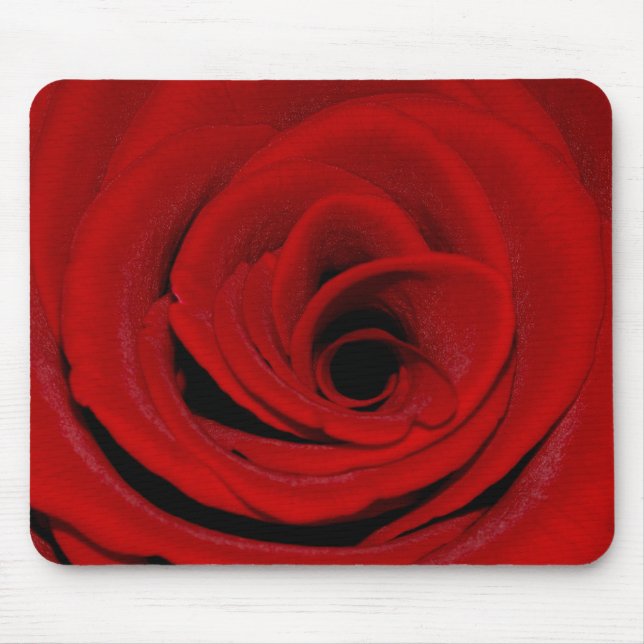 Röd ros Mousepad Musmatta (Framsidan)