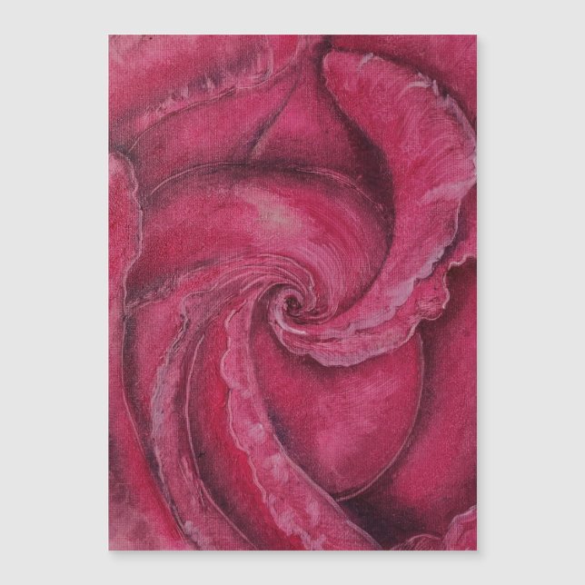 Röd ros närbild (Framsida)