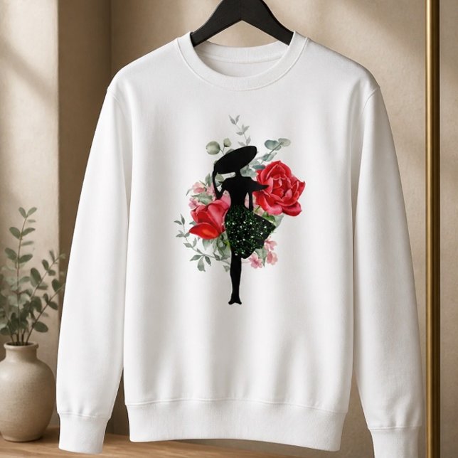Röd ros och mode t shirt (Skapare uppladdad)