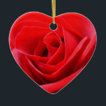 Röd ros Ornament Romantic Ro Dekoration<br><div class="desc">Romantiska Ro-prydnadsföremål Helgdag Classic Flower-Dekorationer Vacker romantisk jul Ger Hanukkah Neutralt Helgdag Keepsakes & Gifts for Friend Family Manar Women Kids Home & Office Original Röd ros Nondenominational Dekoration Art Snyggtar Holiday Greetings jul/Hanukkah Cards & Nonsecular Helgdag Gifts Design av Kim Hunter. Se www.kimhunter.ca för många fler Onlineer för kort...</div>