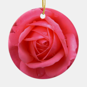 Röd ros Ornament Romantic Ro Dekoration
