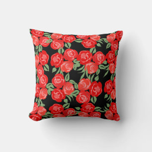 Röd ros Pillow Kudde