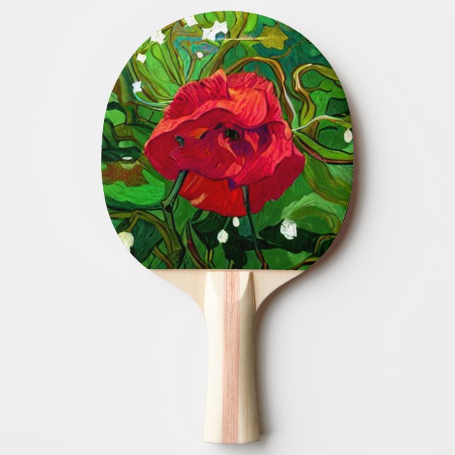 RÖD ROS  PINGISRACKET (Framsidan)