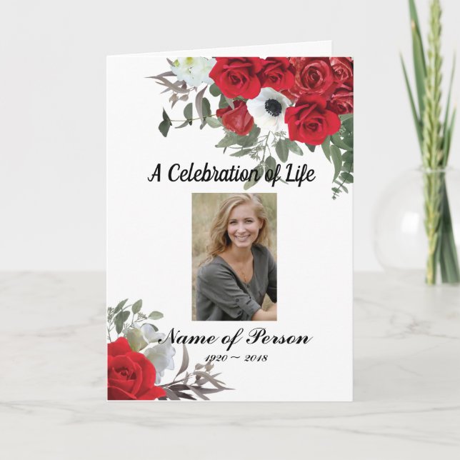 Röd ros program (Framsida)