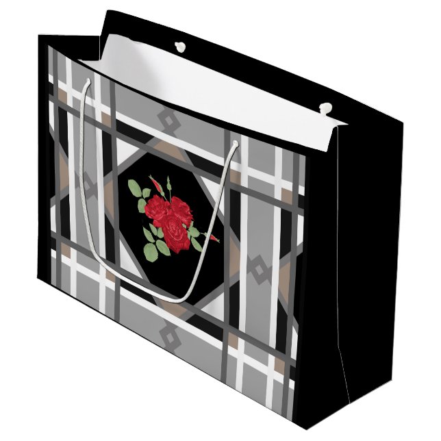 Röd ros, rektor (Framsidan Vinklad)