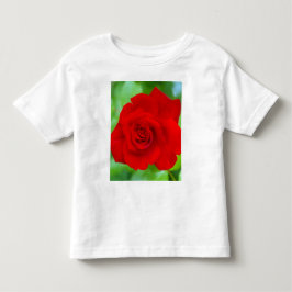 Röd Ros Skjorta Tee